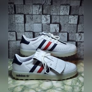 Adidas Originals Coursecup Spikeless Golf Shoes Men's Size 11.5  White